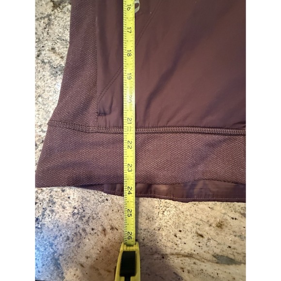 PrAna Polar Breeze Jacket Sz Small Wedged Wood Maroon EUC Insulated Coat - Picture 12 of 12